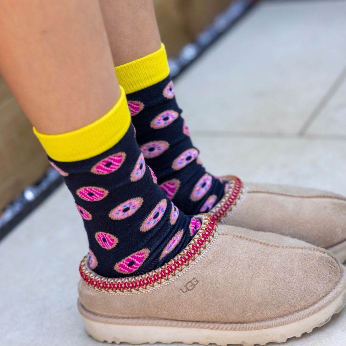 Doughnut Bamboo Socks