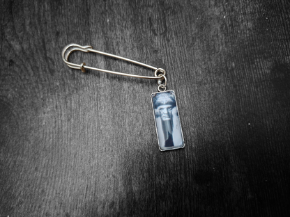 Goth Gothic Witchy Witch witchcraft occult " Aleister Crowley" inspired kilt pin brooch
