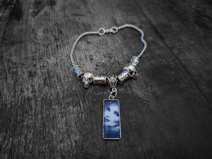 Bracelet ,Gothic Bride "Pandora style" : Goth Gothic Witchy killstar