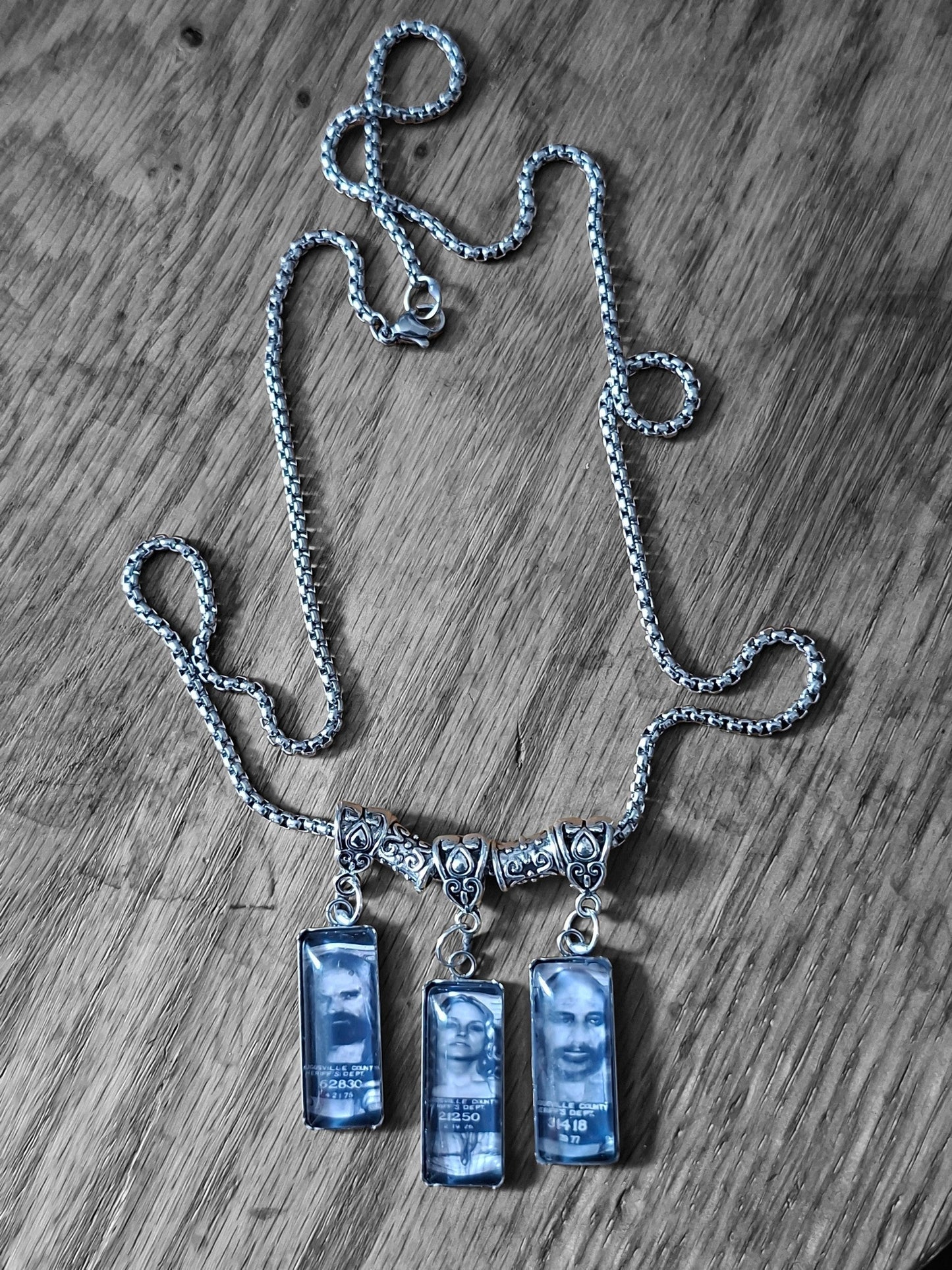 Metal Necklace, "The Devil's Rejects" inspired