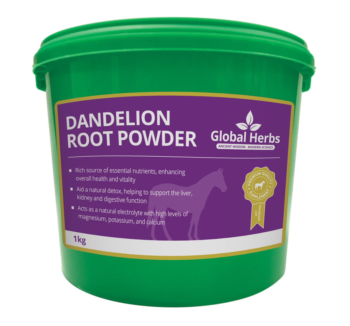 Dandelion Root Powder 1KG - Global Herbs