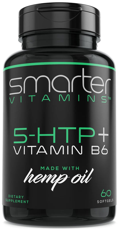 200mg 5-HTP + Vitamin B6 – Extended Time Release, 60 Softgels, 30 Servings