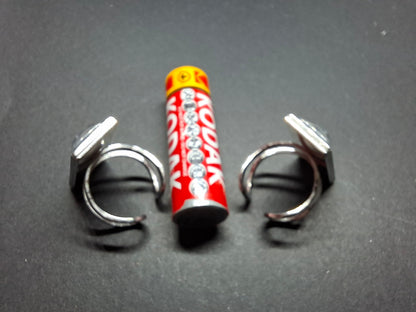 Rectangle adjustable ring "Siouxsie And The Banshees" Inspired