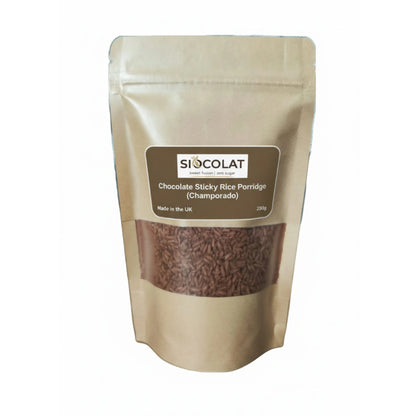Siocolat No Added Sugar Champorado Chocolate Rice Porridge (Filipino Champorado)