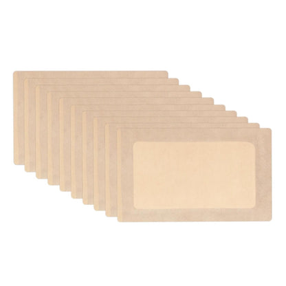 20Pcs Castor Oil Pack Wrap - Organic Cotton Patches for Liver & Stomach