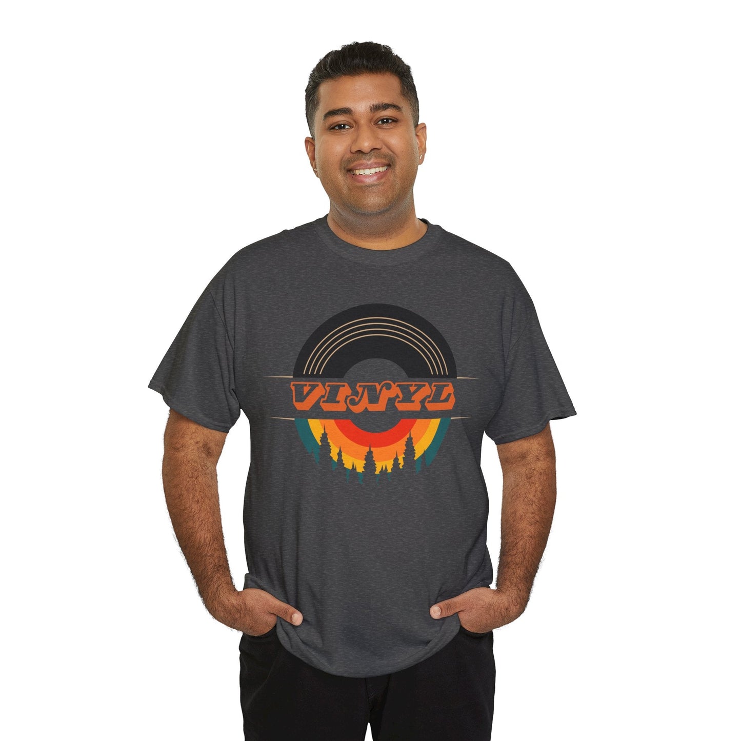 Vinyl Record Logo Men's T-Shirt