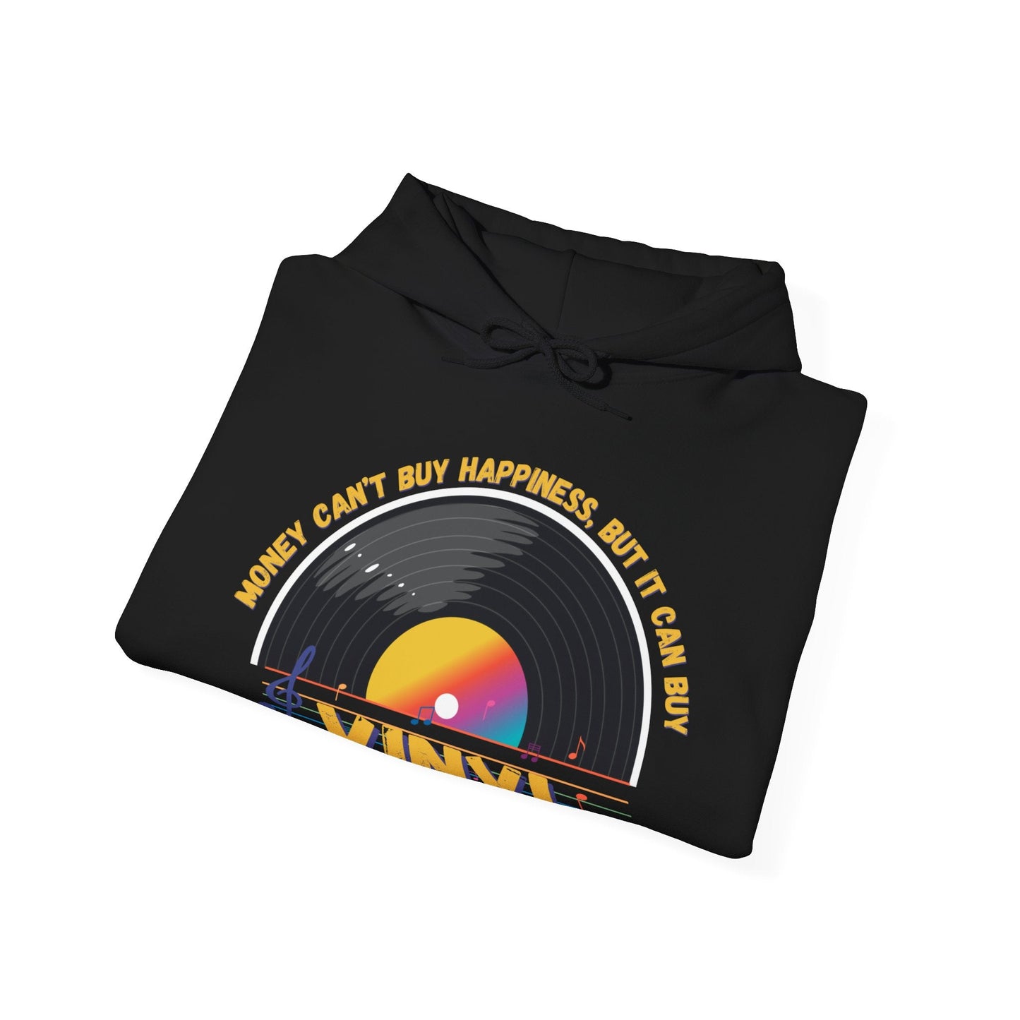 'Money Can't Buy Happiness, But It Can Buy Vinyl' Men's Hoodie