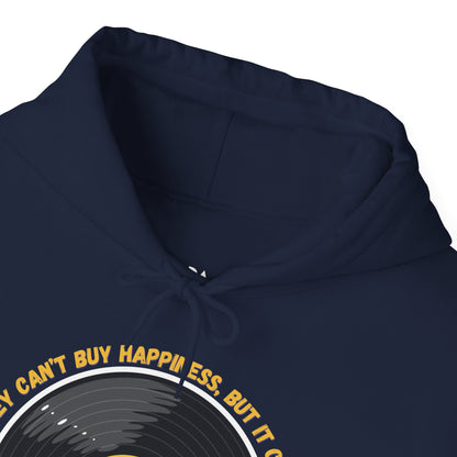 'Money Can't Buy Happiness, But It Can Buy Vinyl' Men's Hoodie
