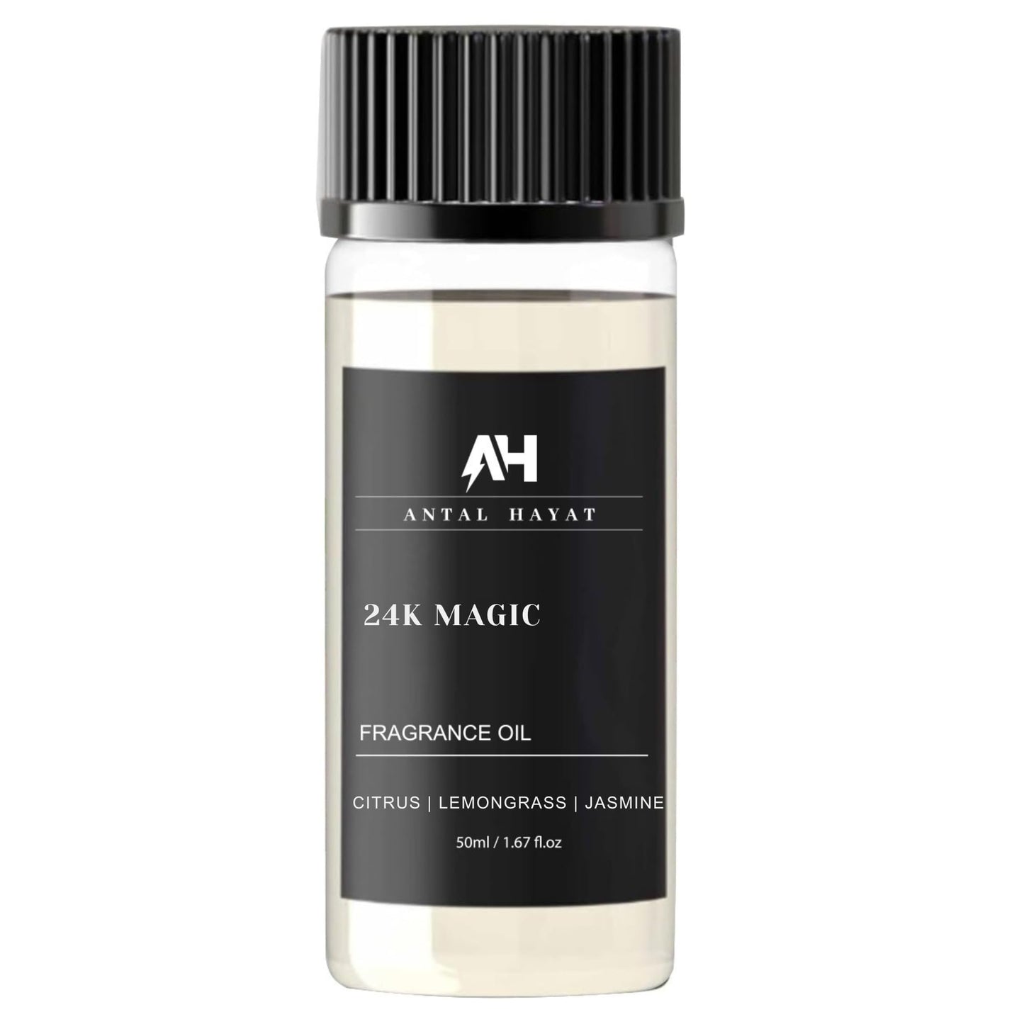 24K Magic Diffuser Oil 50ml – Citrus, Lemongrass & Jasmine | Antal Hayat