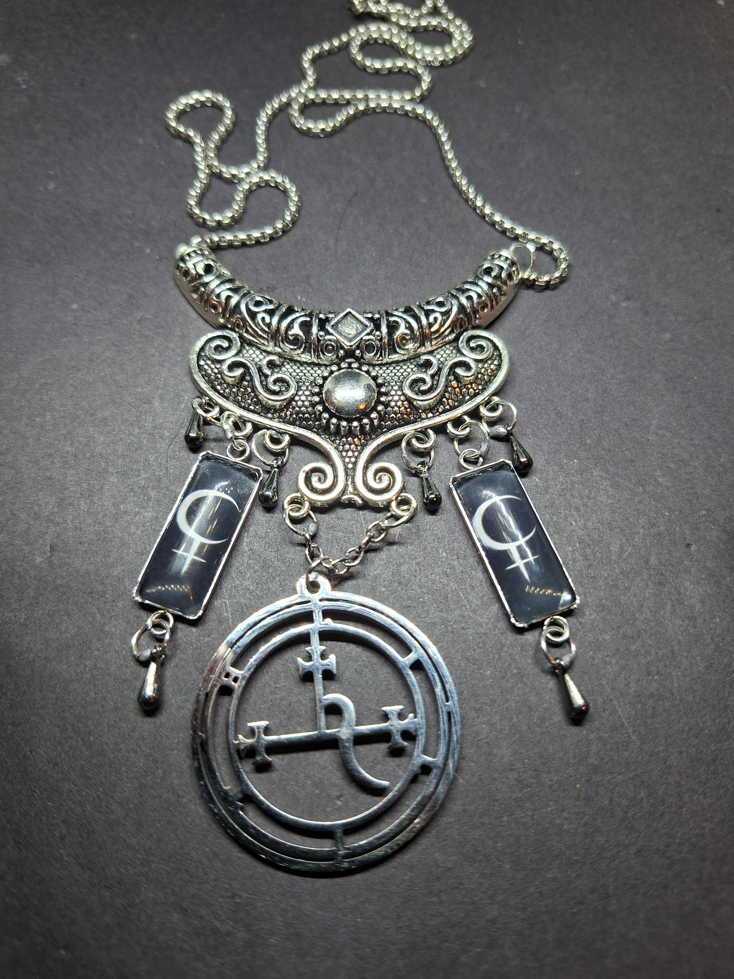 Goth Gothic Witchy Witch Witchcraft Occult Boohoo "Lilith " inspired Necklace