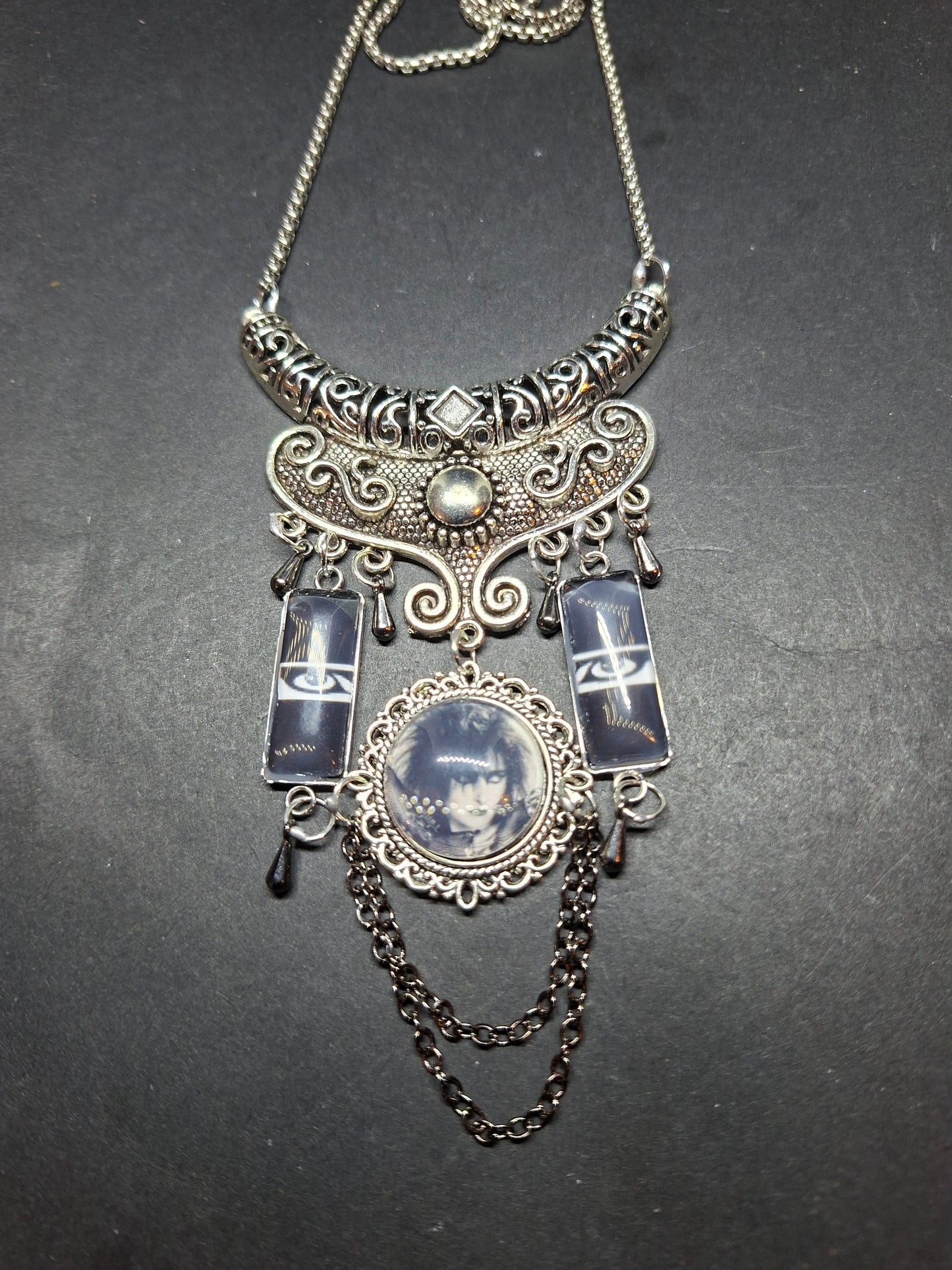 Goth Gothic Witchy Siouxsie And the Banshees  Inspired Boohoo style Necklace