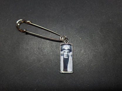 Goth Gothic Witchy Witch witchcraft occult " Aleister Crowley" inspired kilt pin brooch