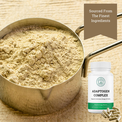 2nd Springs Adaptogen Complex – Calm, Energy & Vitality (60 Ct)