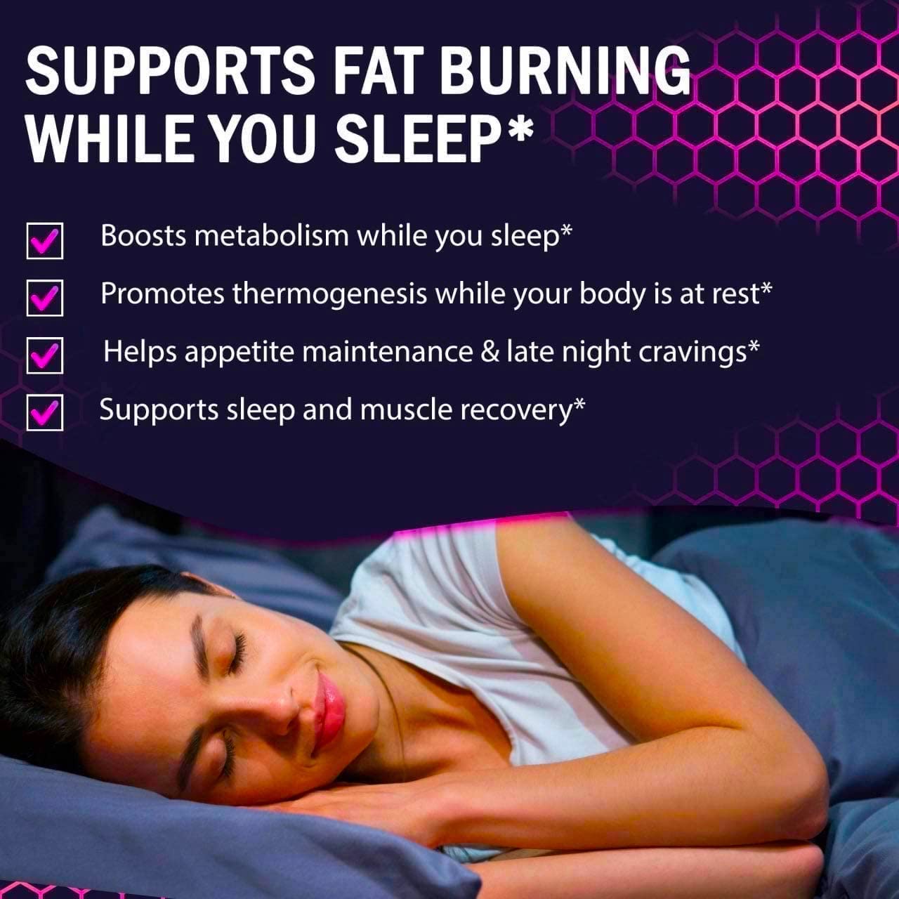 2 Pack Night Time Weight Loss Pills for Women – Made in USA | Fat Burners