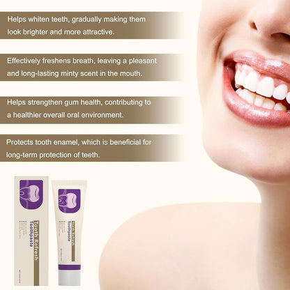 2Pcs Tooth Refresh Toothpaste – Fresh Breath, Natural Enamel Repair