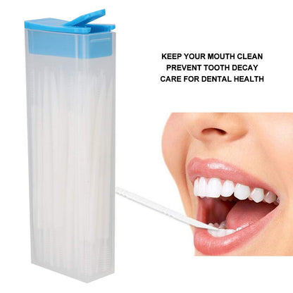 3-Box Interdental Brushes – Portable Dental Flosser & Teeth Cleaning Tool