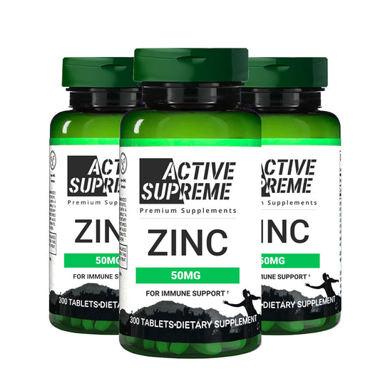 Active Supreme Zinc Citrate – 900 Tablets, 3 × 300