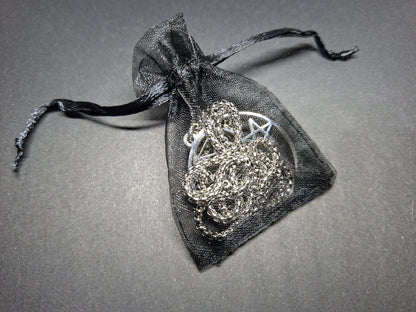 Sigil of Lucifer & Lilith Double Seal Pendant Necklace Occult Protection Amulet :Satanic Witchy