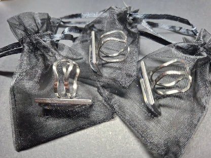 Satanic SIgil/Symbol, Rectangle adjustable Rings : Witchy Goth Occult Jewelry
