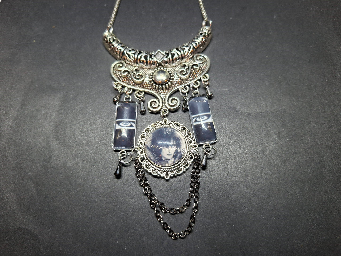 Goth Gothic Witchy Siouxsie And the Banshees  Inspired Boohoo style Necklace