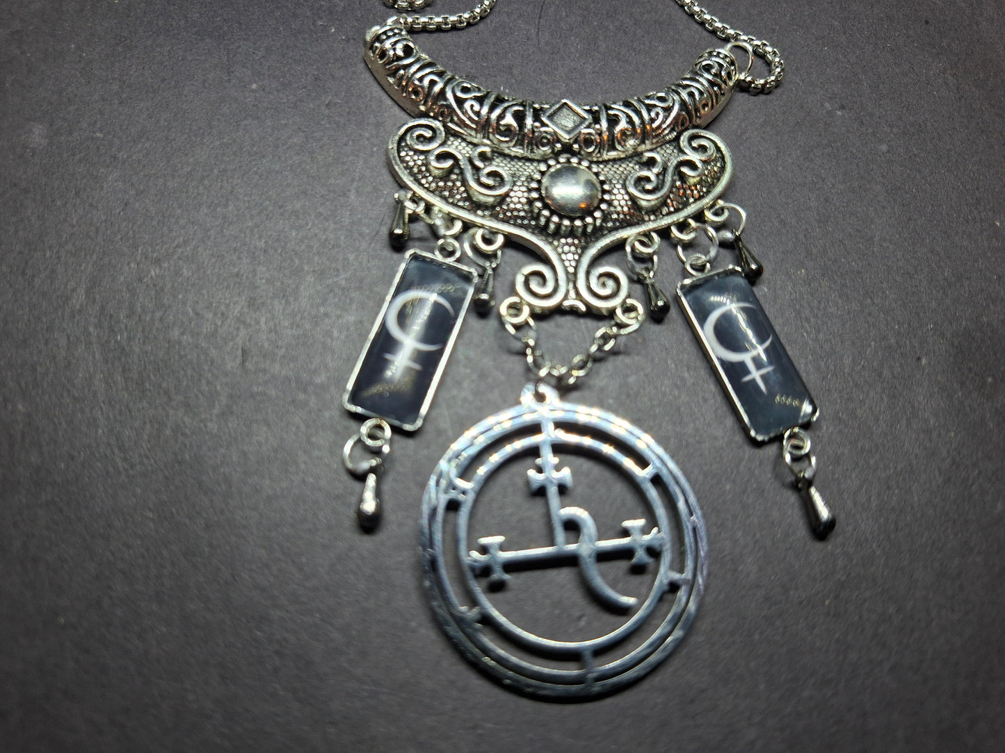 Goth Gothic Witchy Witch Witchcraft Occult Boohoo "Lilith " inspired Necklace