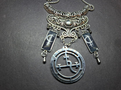Goth Gothic Witchy Witch Witchcraft Occult Boohoo "Lilith " inspired Necklace