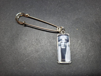 Goth Gothic Witchy Witch witchcraft occult " Aleister Crowley" inspired kilt pin brooch