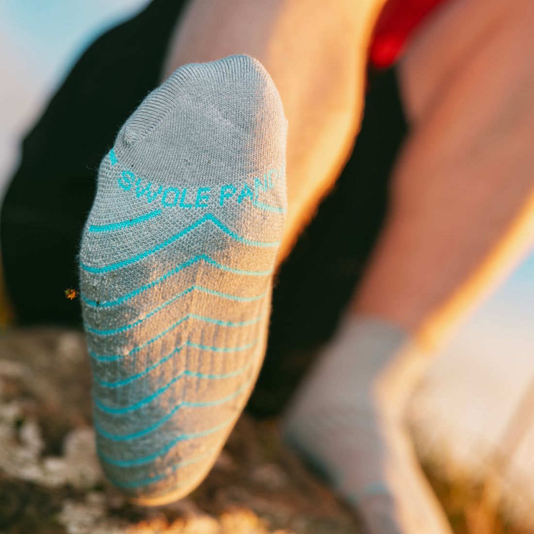 Grey Performance Trainer Socks