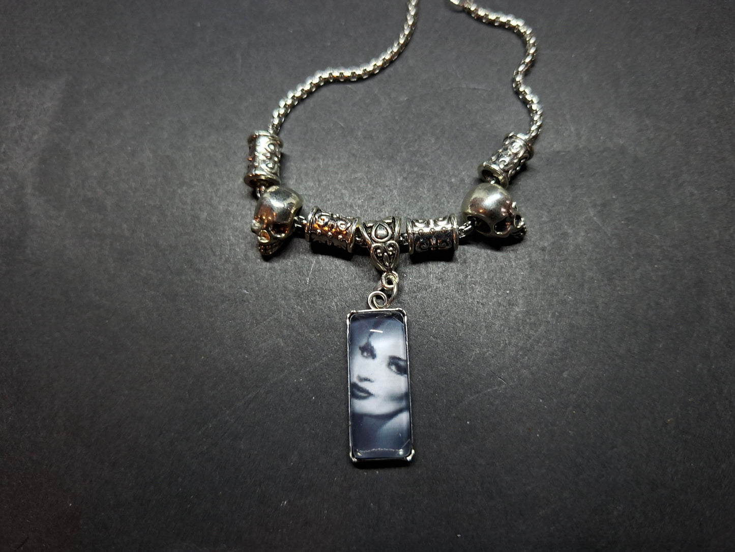 Bracelet ,Gothic Bride "Pandora style" : Goth Gothic Witchy killstar