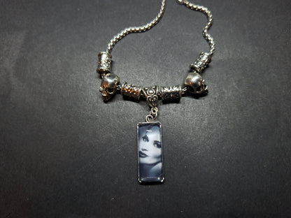 Bracelet ,Gothic Bride "Pandora style" : Goth Gothic Witchy killstar