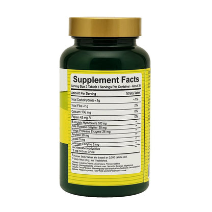 4 Top Care Probiotic Multi-Enzyme with Prebiotics & Acidophilus – Digestive Health