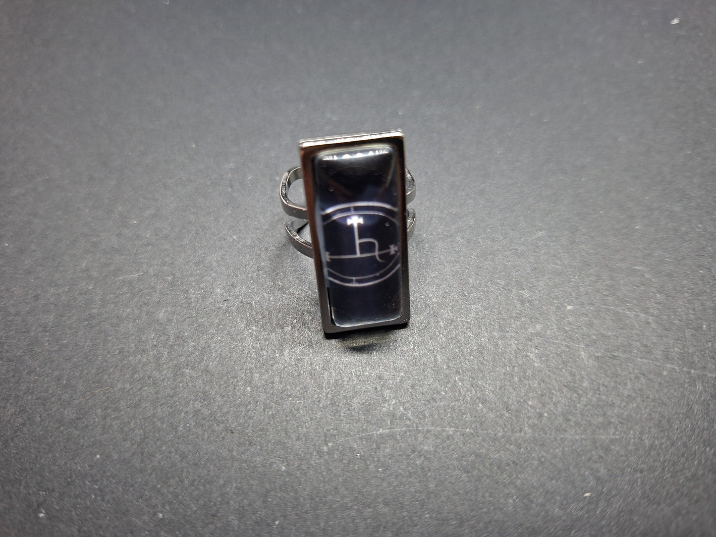 fully adjustable ring "Lilith" inspired set :Goth Gothic Witchy Occult Witch Ritual Jewelry
