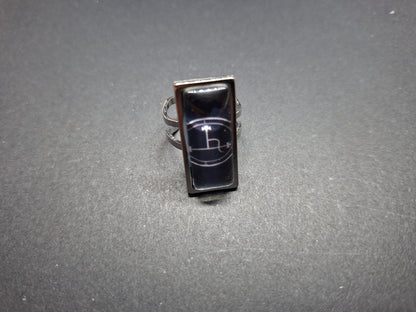 fully adjustable ring "Lilith" inspired set :Goth Gothic Witchy Occult Witch Ritual Jewelry