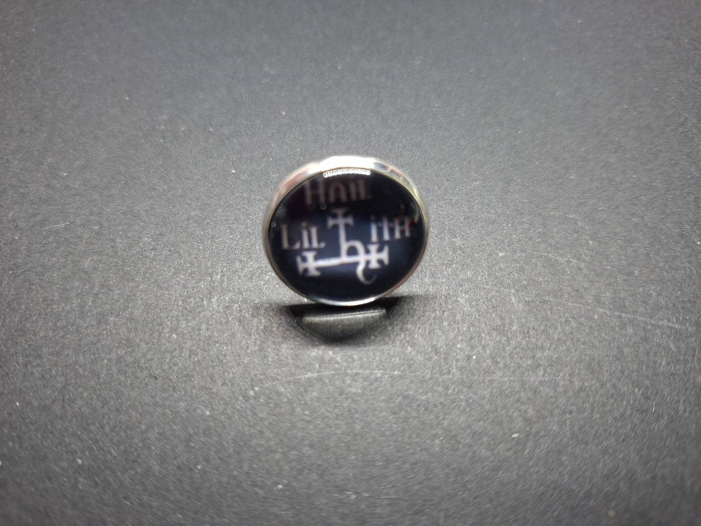 fully adjustable ring "Lilith" inspired set :Goth Gothic Witchy Occult Witch Ritual Jewelry