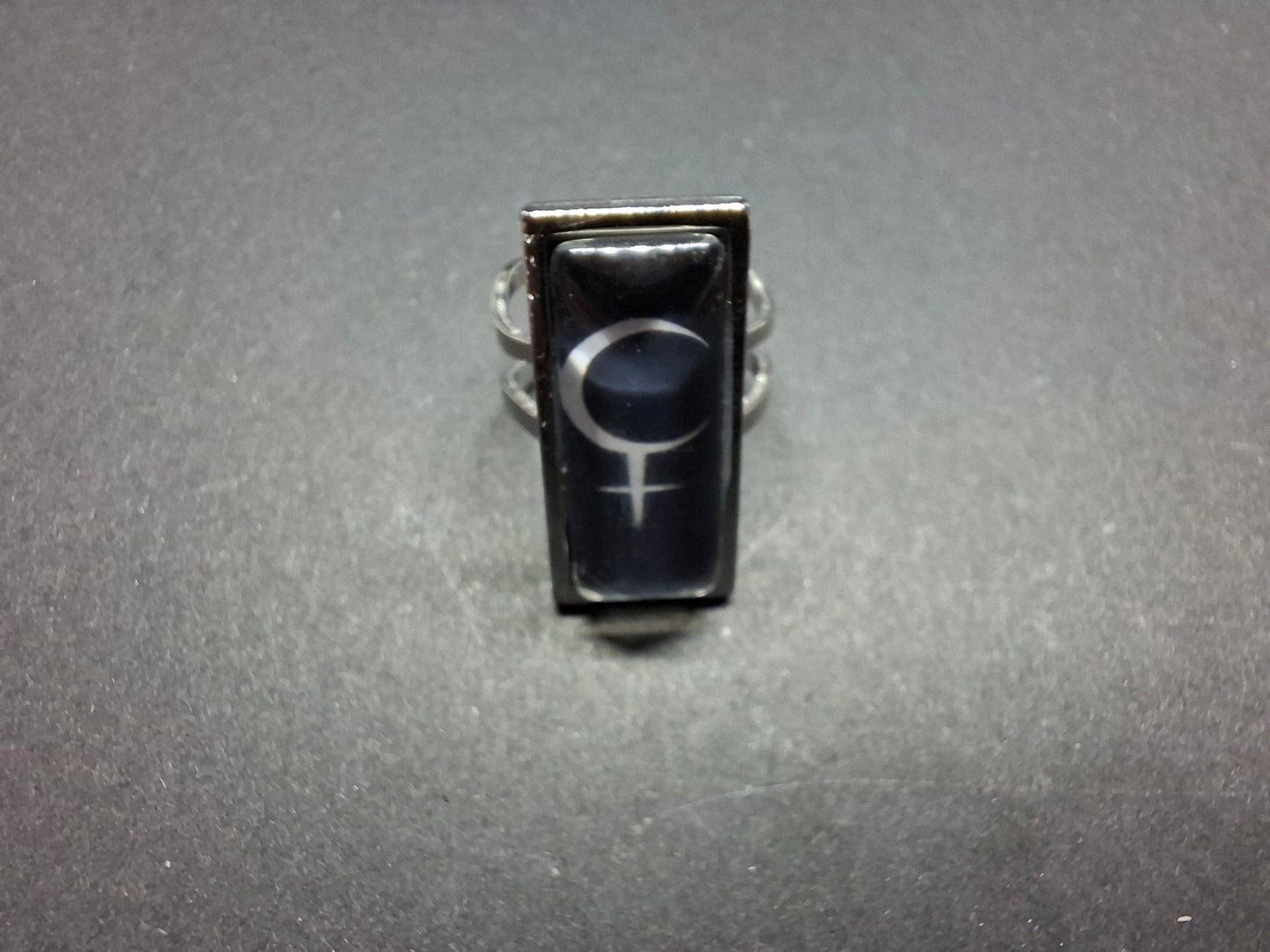 fully adjustable ring "Lilith" inspired set :Goth Gothic Witchy Occult Witch Ritual Jewelry