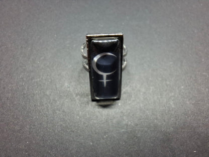 fully adjustable ring "Lilith" inspired set :Goth Gothic Witchy Occult Witch Ritual Jewelry