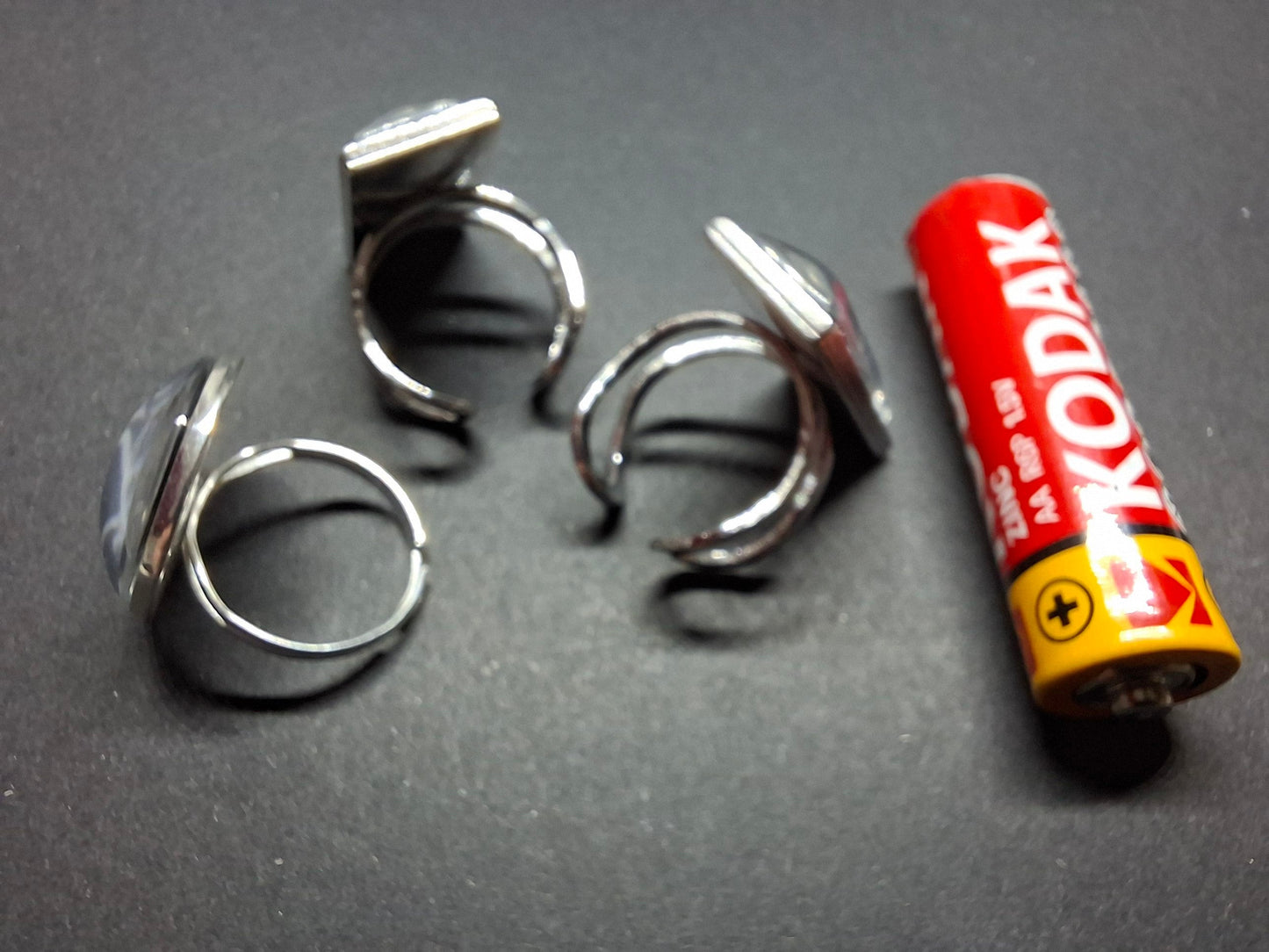 fully adjustable ring "Lilith" inspired set :Goth Gothic Witchy Occult Witch Ritual Jewelry