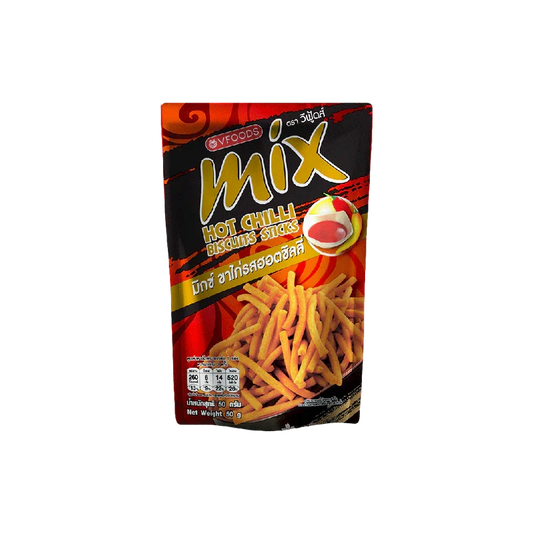 VFOODS Mix Hot Chilli Biscuits Sticks 50g