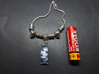 Bracelet ,Gothic Bride "Pandora style" : Goth Gothic Witchy killstar