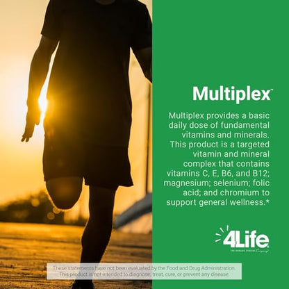 4Life Multiplex 60 Capsules - 21 Essential Vitamins & Minerals for Immune Support