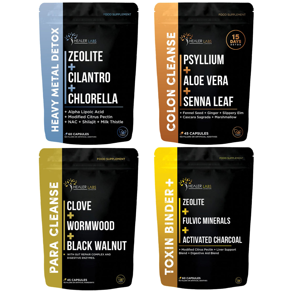 4-Phase Cleanse Support Stack