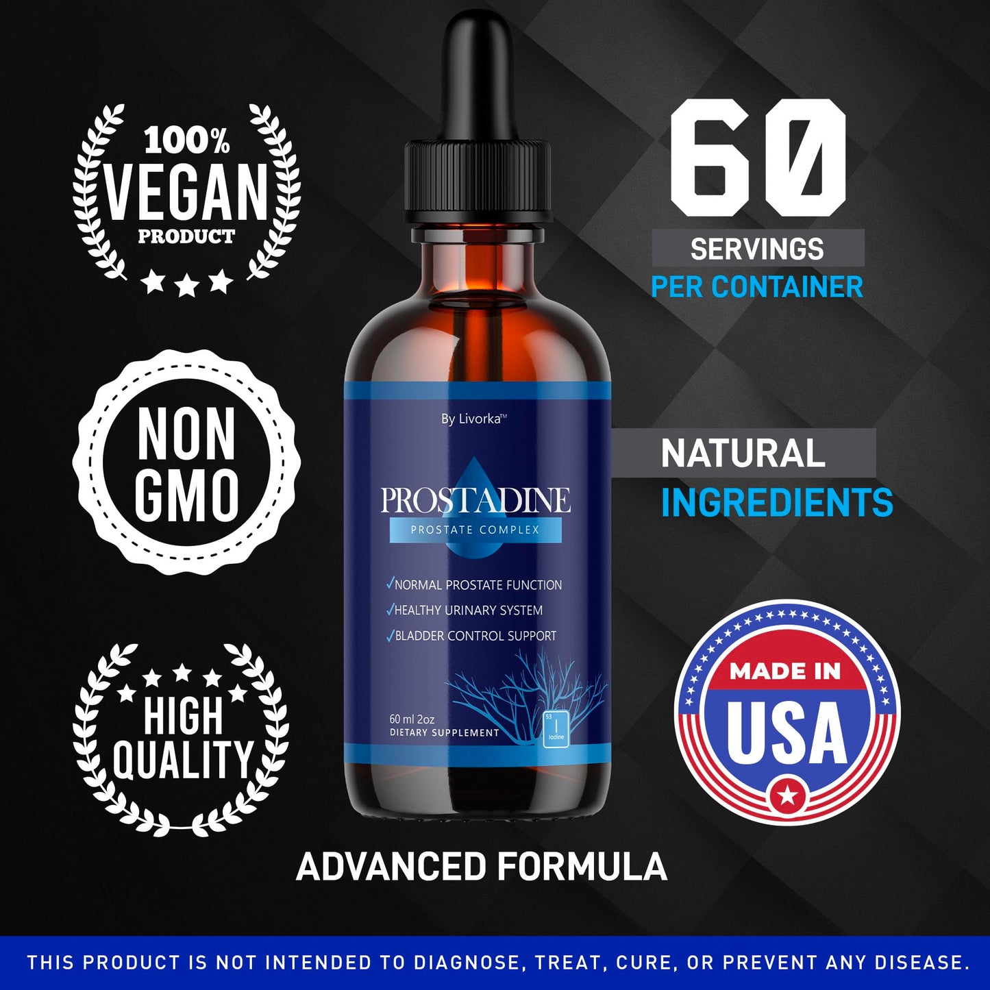 (5 Pack) Prostadine Drops – Official Drop Formula for Men