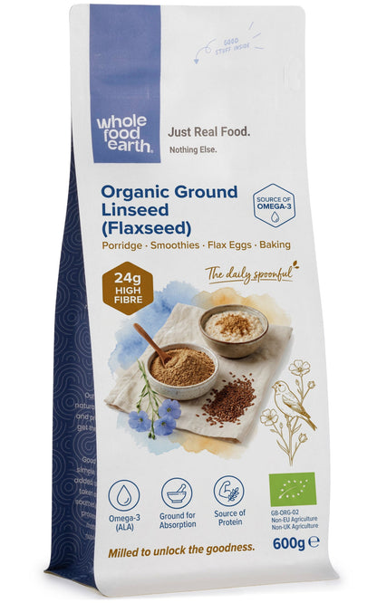 Organic Ground Linseed/Flaxseed