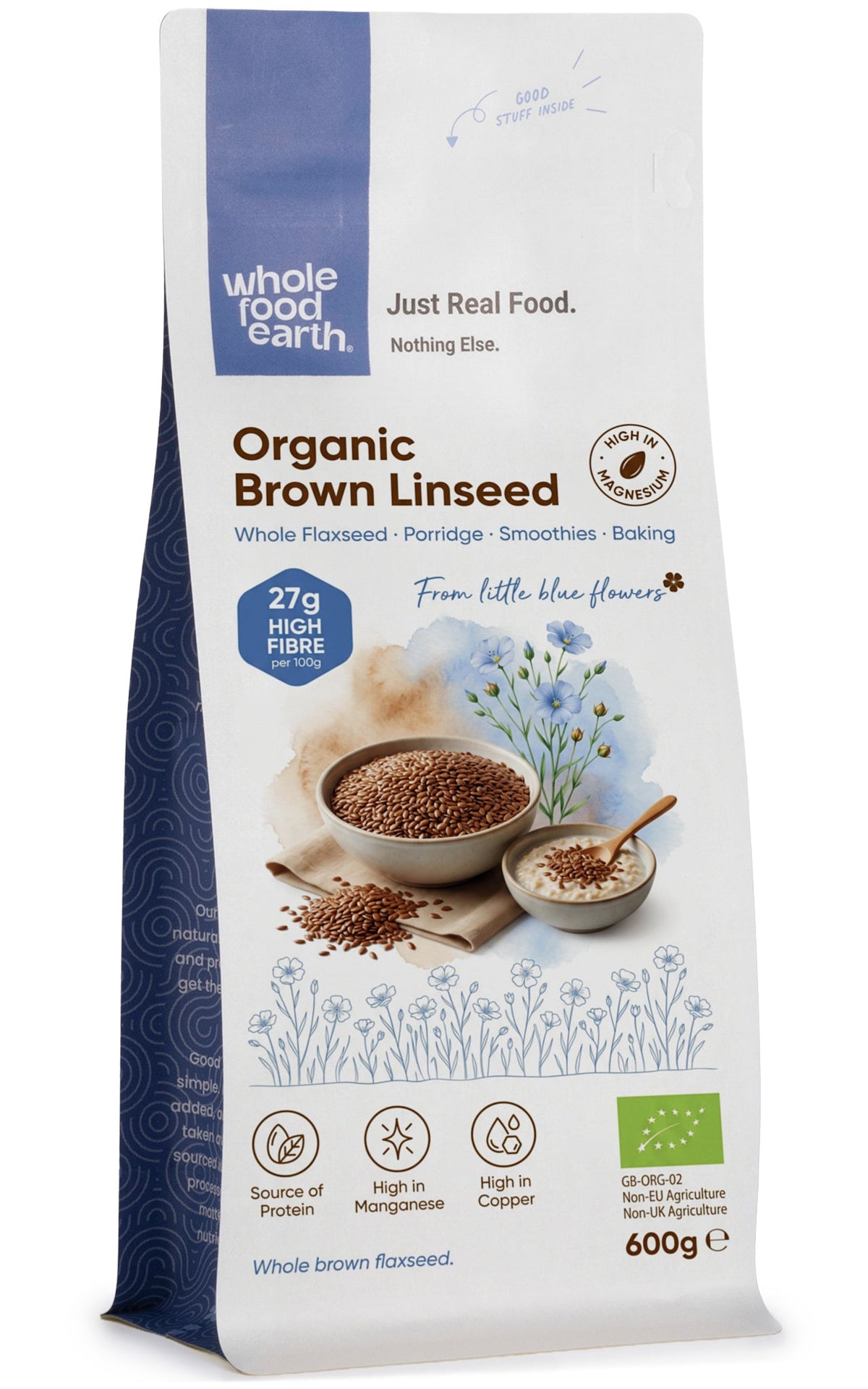 Organic Brown Linseed/Flaxseed