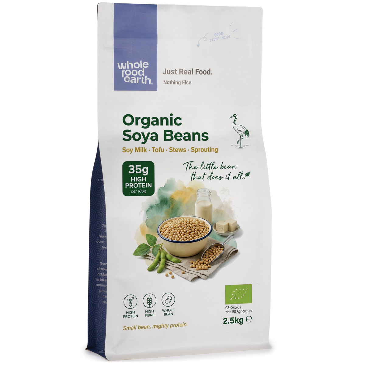 Organic Soya Beans
