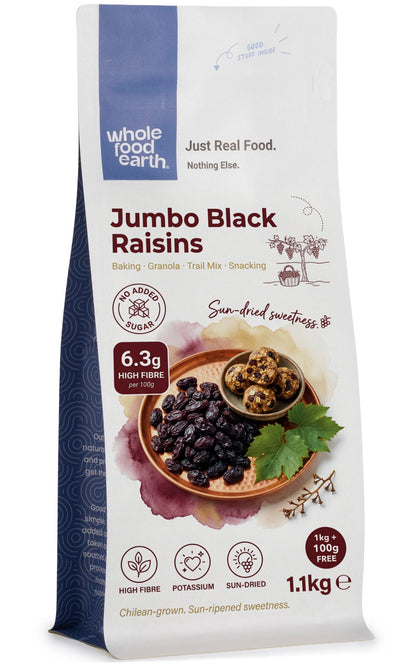 Jumbo Black Raisins