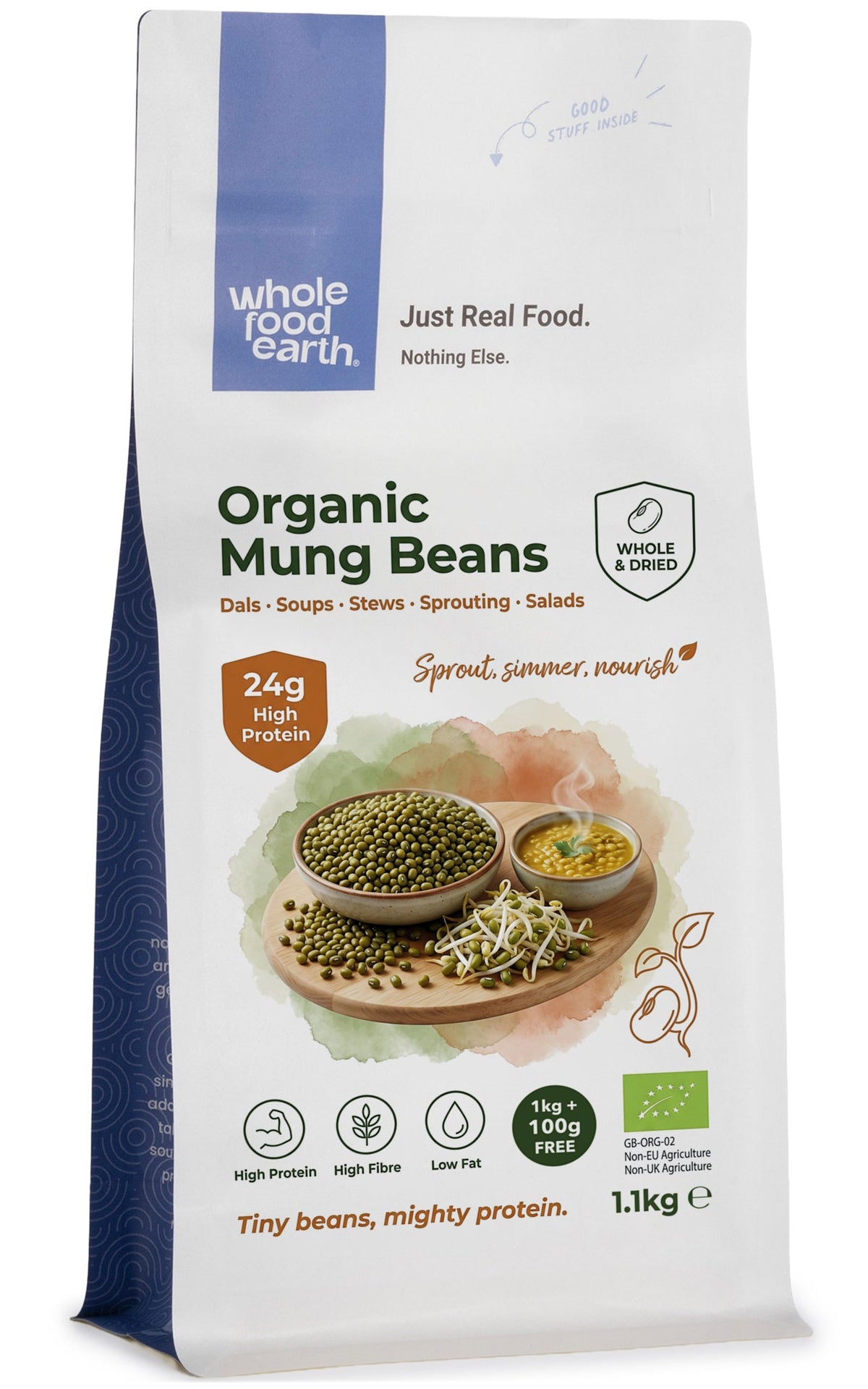 Organic Mung Beans