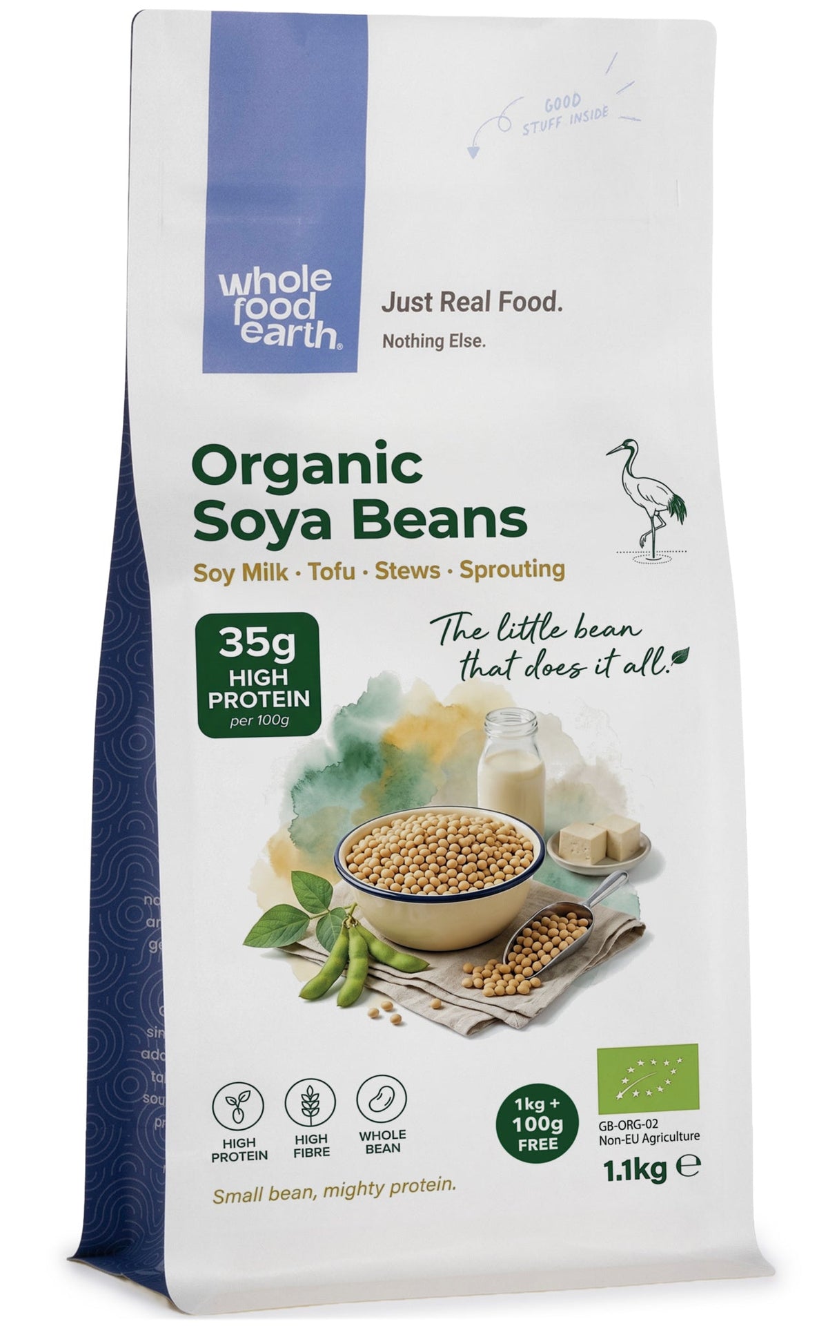 Organic Soya Beans