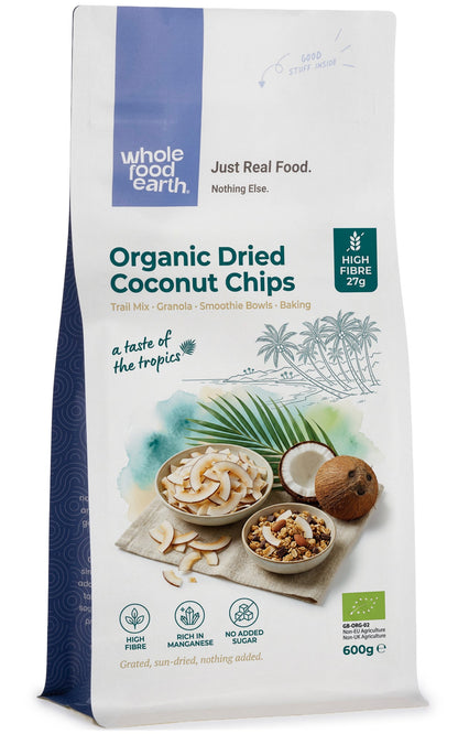 Organic Dried Coconut Chips