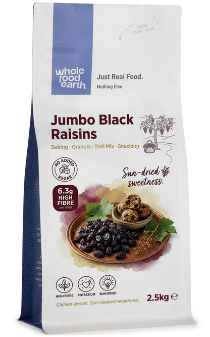 Jumbo Black Raisins